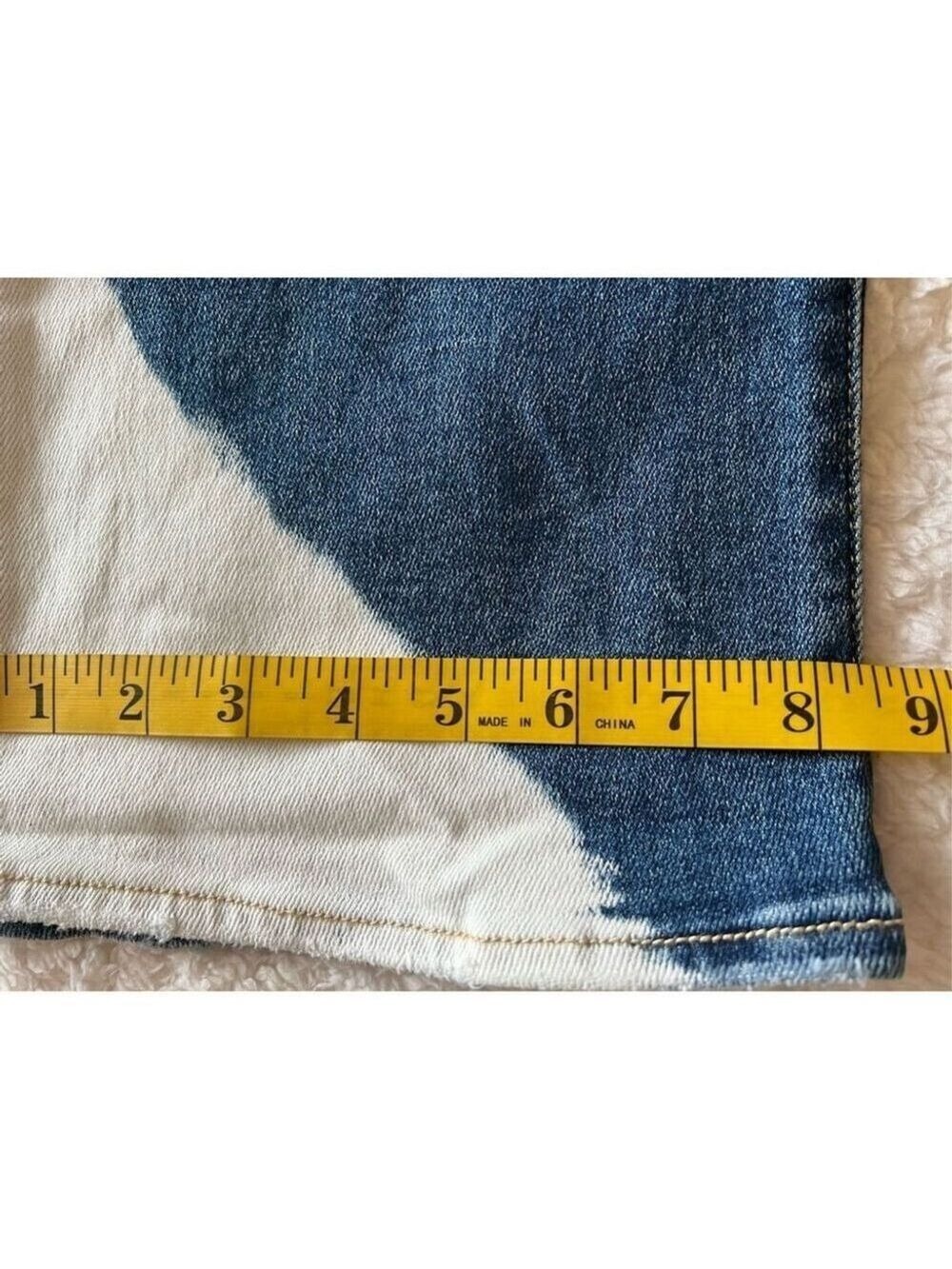 Risen Bleach Accent High Rise Jeans (2XL) - Picture 7 of 8